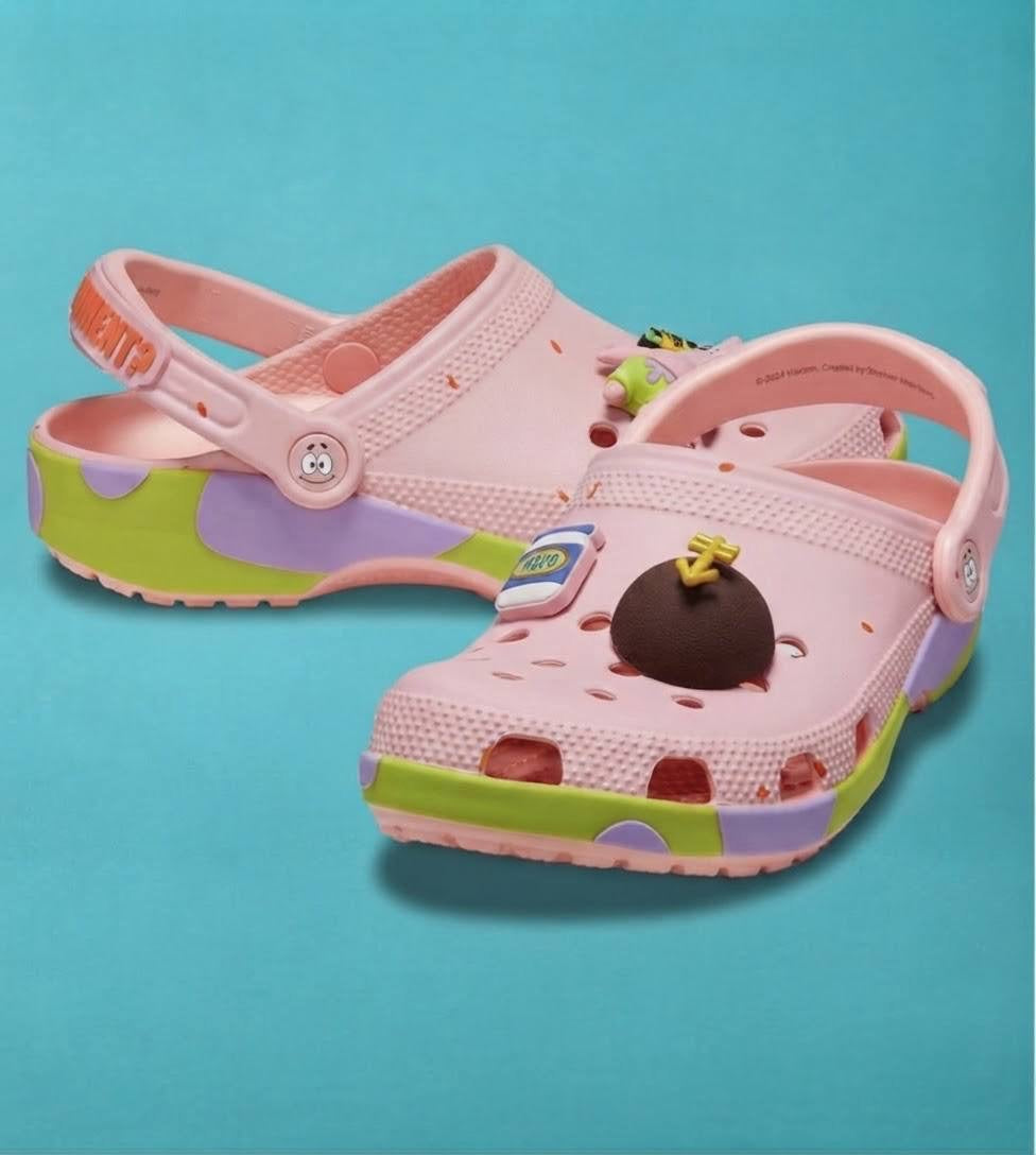 Spongebob and Patrick Crocs